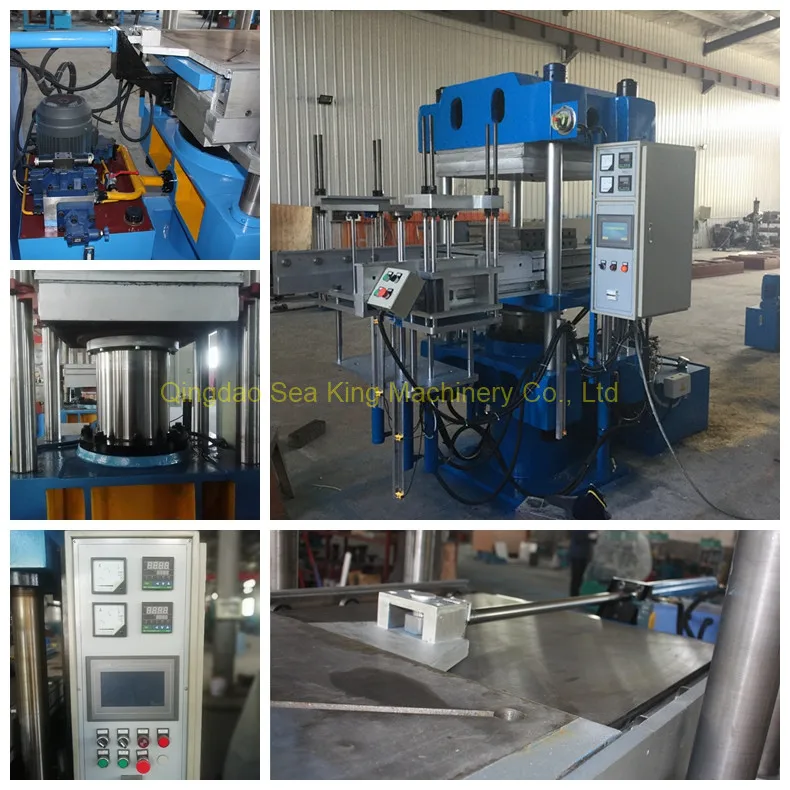 High speed open/close molds rubber vulcanizing press