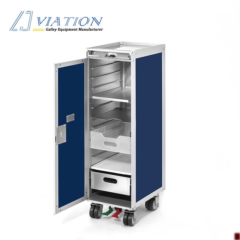Top quality airplane drink cart used atlas airline service trolley