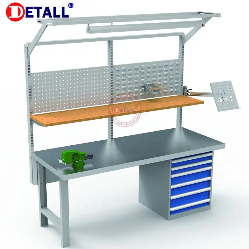 Detall Workshop Manufacture garage workbench cabinets