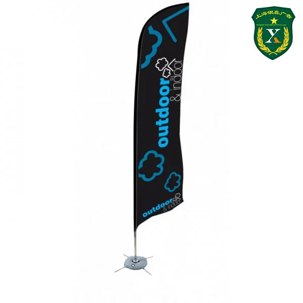 
UV waterproof custom outdoor banner knitted Flags &nbsp;&nbsp;Custom Outdoor advertising portable Beach Flag Banners
