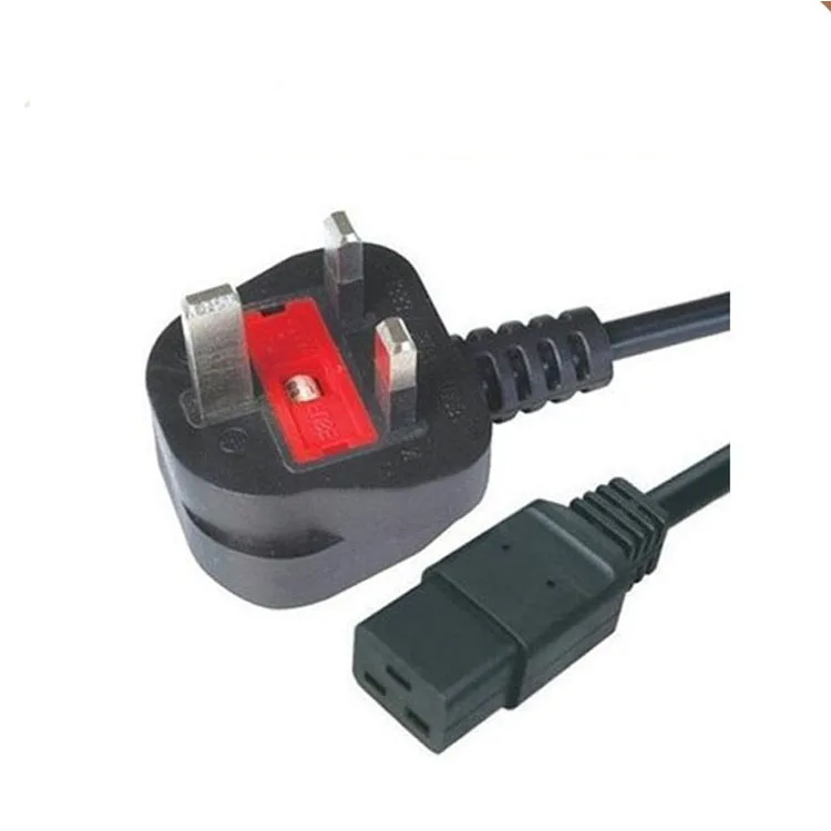 3 Pins 3A 5A 1 International Copper Extension Coil UK Plug