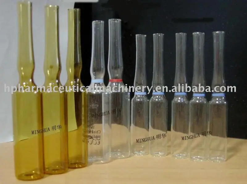 1ml 2ml amber/ clear glass ampoule vial bottles pharmaceutical ampoule bottles
