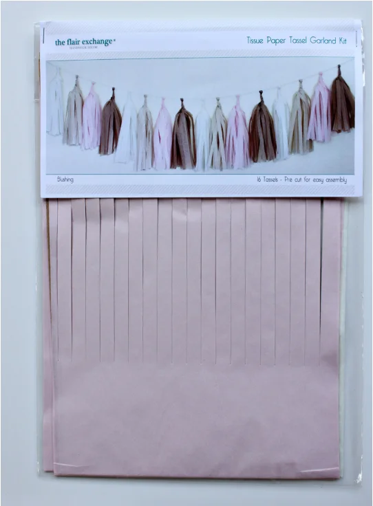 Event Party Supplies Birthday 14inch (35cm) Tissue Paper Party Paper Tassel Festival Tissue Paper Tassel Garland