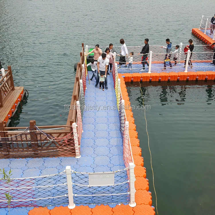 plastic floating bridge
