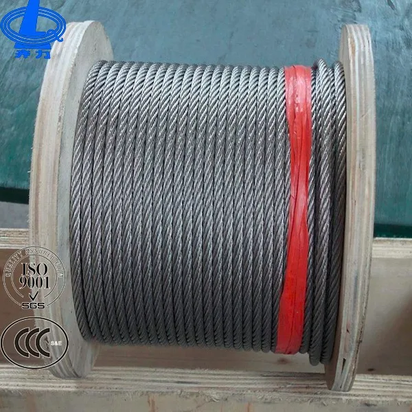 Galvanized Elevator Steel Wire Rope for Lifting