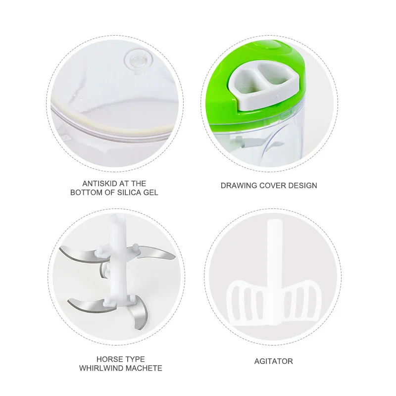 KFC Hand Pulling Pork Hamburger Meat Shredding Machine