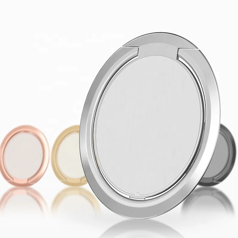 Metal Ultra Thin Cell Phone Ring Stand for Magnetic Car Phone Holder Mount