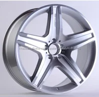 22x10 реплики сплава колеса автомобиля, пригодный для BMW VW AUDI автомобилей серебро машина лица обода колеса делают в китай