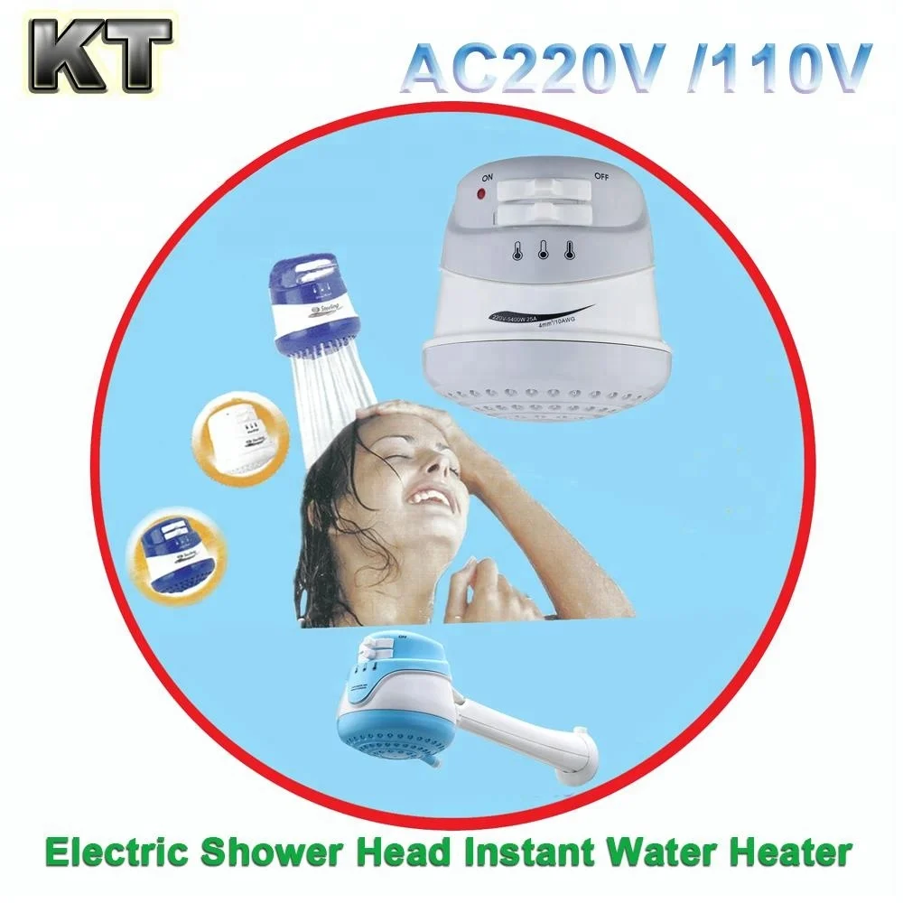 Electric Instant Hot Water Shower Head Heater