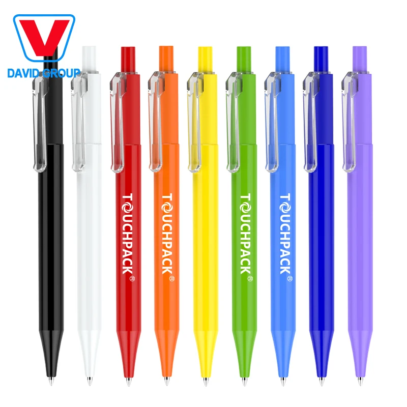 Good-looking OEM promotional pens used for corporate gift ball pen with logo printed