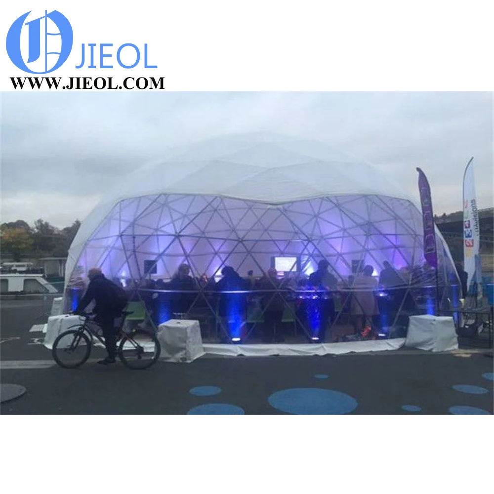 Typical structure geodesic dome guangzhou wedding tent