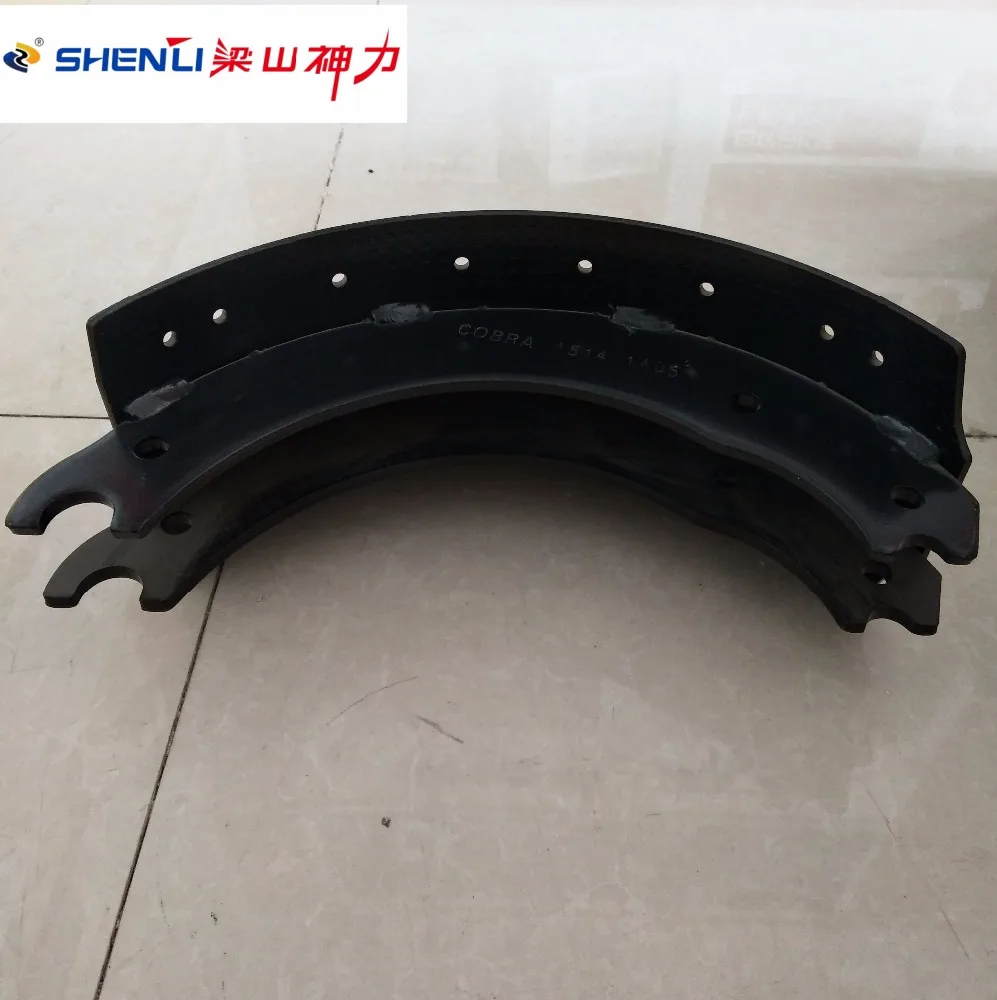 
china trailer truck parts riveted brake shoe 4514 