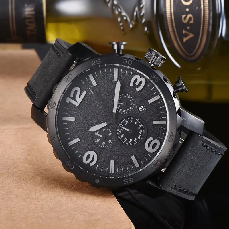 2018 Brazil Style Japanese Mother Wholesale Metal Watch With Calendar Watch