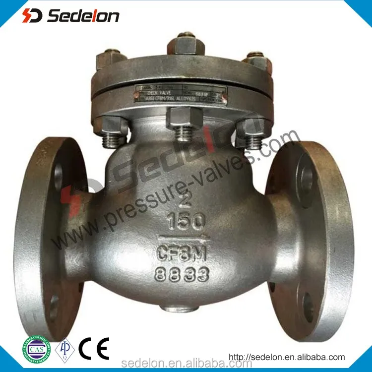
API 607 Firesafe Swing Check Valve WCB A216 Trim 1/5/8 