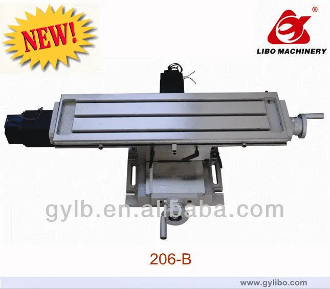 206-B точности CNC металлический крест слайд стол с шаговый двигатель и шариковый винт для продажи