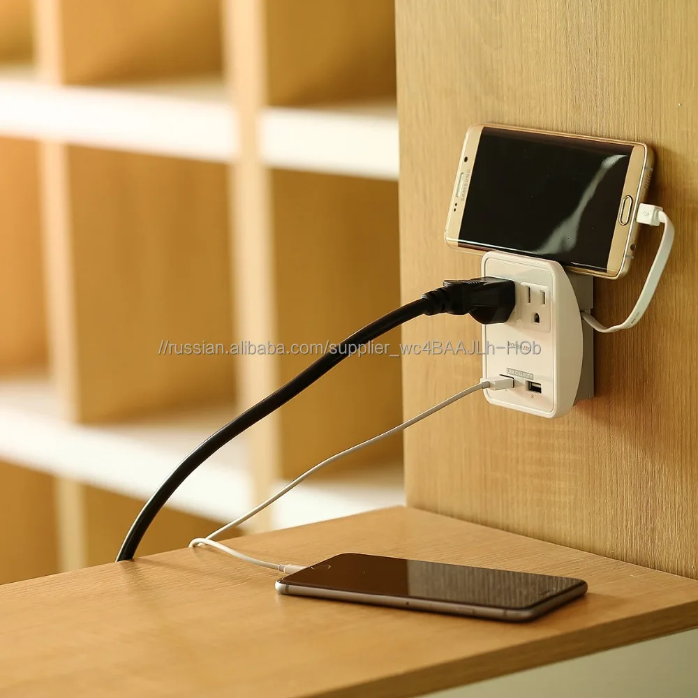 Универсальный удлинитель с 2-выход & dual usb порт несколько розетки