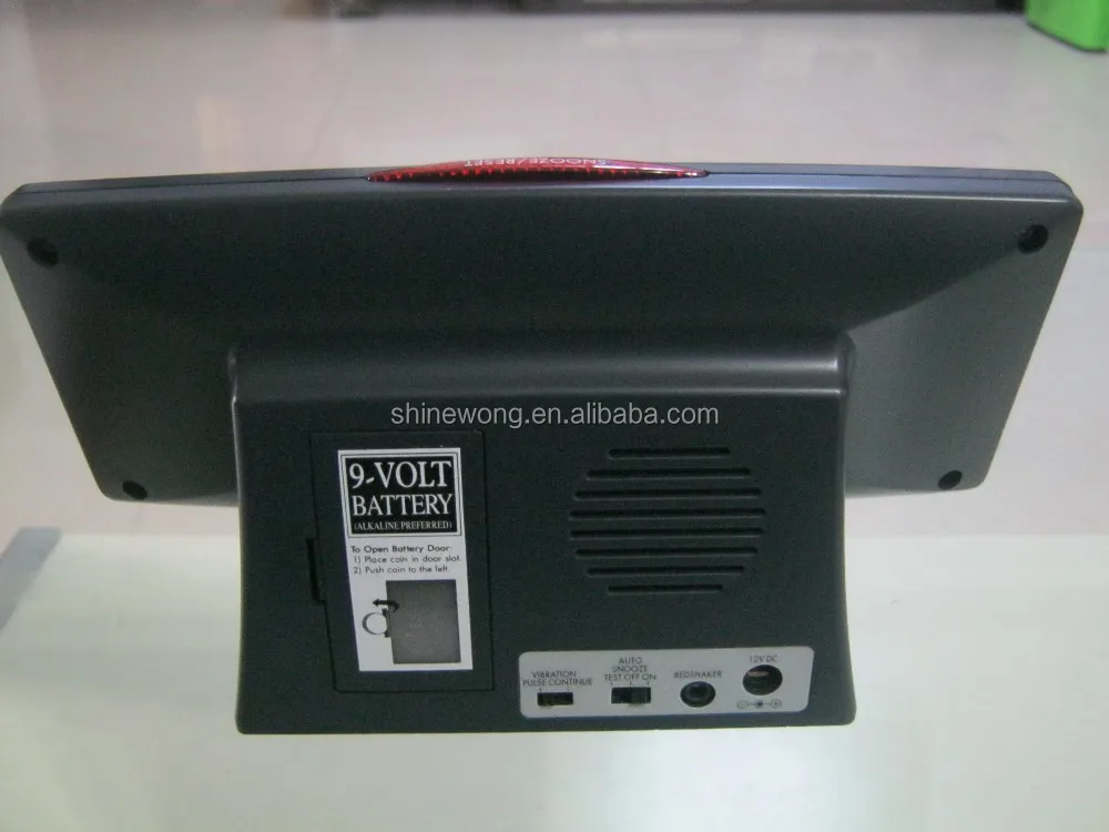 Vibrating alarm clock SW-902/ elderly alarm clock