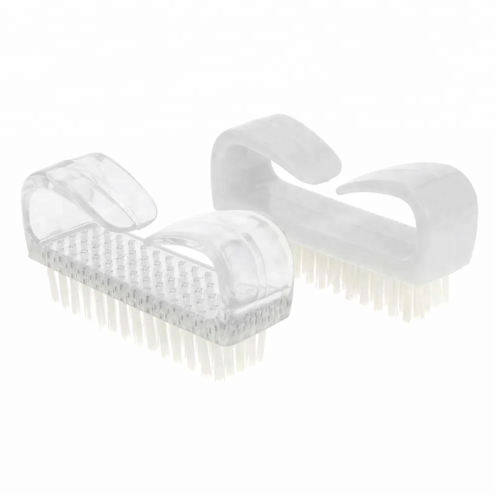 Manicure and Pedicure Scrubbing Cleaning Plastic Nail Brush