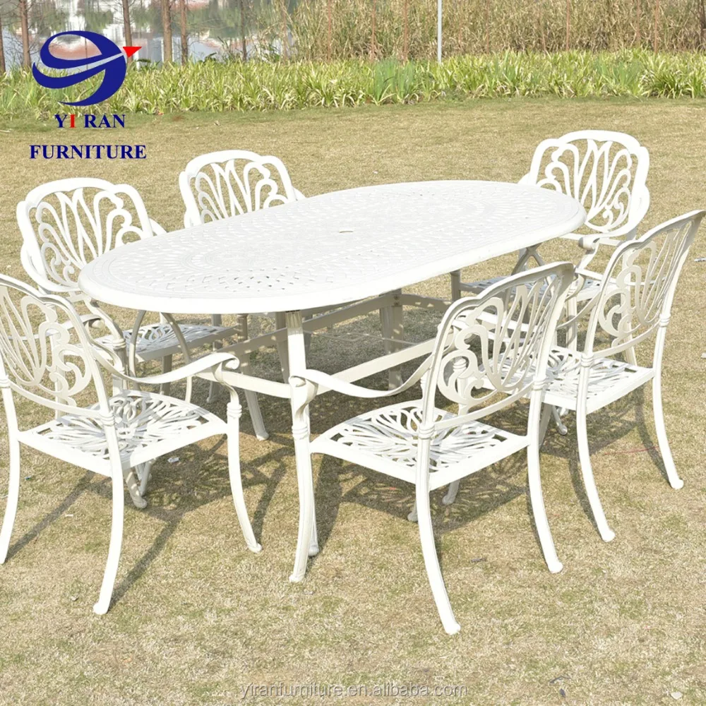 Best Price cast aluminum outdoor garden furniture with luxury house and hotel