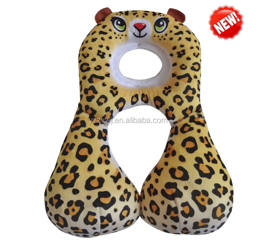 
Free Sample Wholesale Factory baby kid children neck support pillow cushion soft plush animal shape funny neck support pillow 