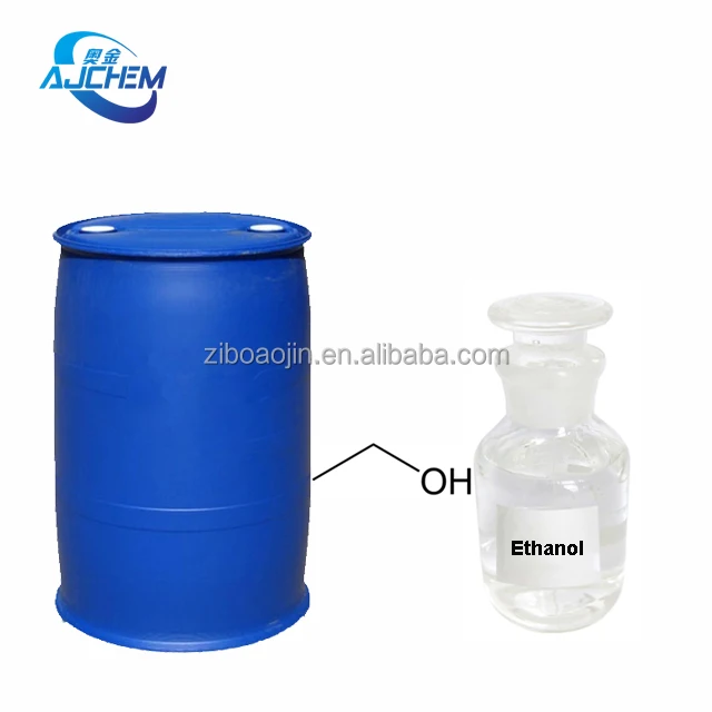 Chinese Factory Food / Industrial Grade Liquid Alcohol Ethanol Elcohol Ethanol  95% 96 99.9% with best price