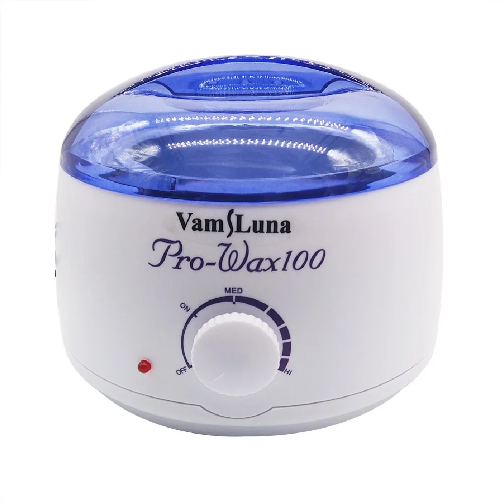 Wax Warmer, Wax Hair Removal Kit +4 bags of Hard Wax Beans + 10 Wax Applicator Sticks (wax warmer+4 bags wax beans)