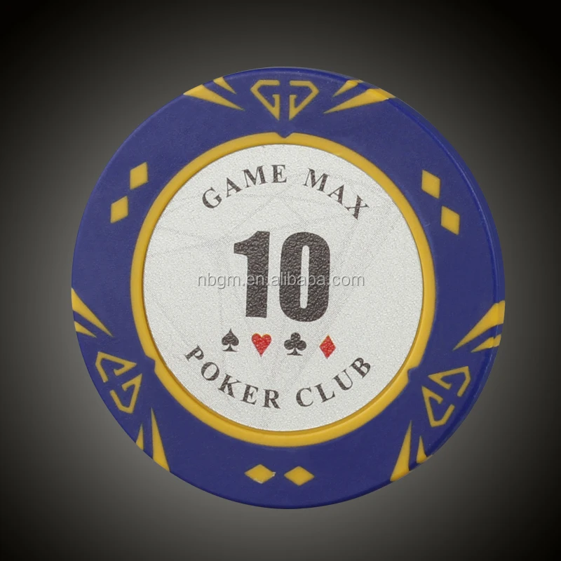 14g Two-Tone Sticker Clay Poker Chip/Casino Poker Chips