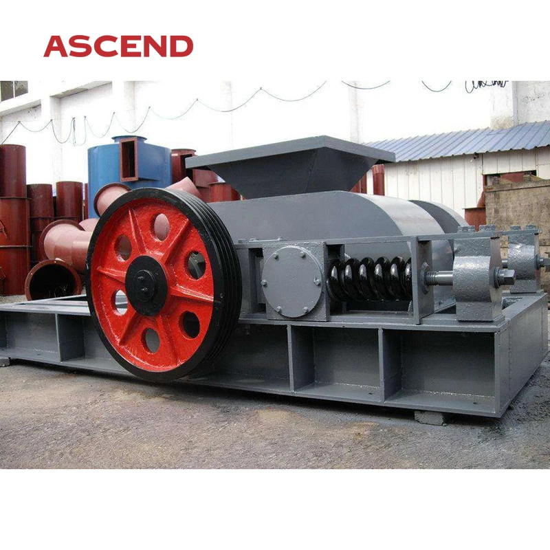 High quality choke coal smooth double roller crusher for concrete, clay and feldsaprt