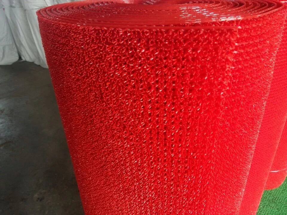 12mm thick PE Plastic artificial turf grass mat