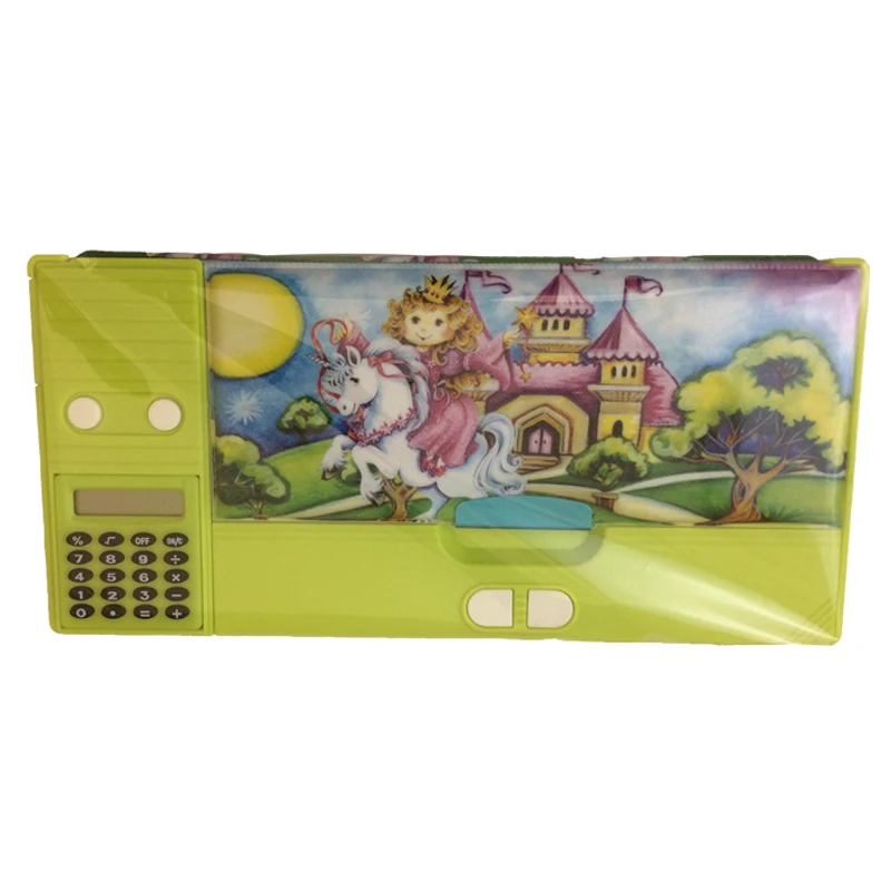 school promotional gift kids stationery plastic pencil box