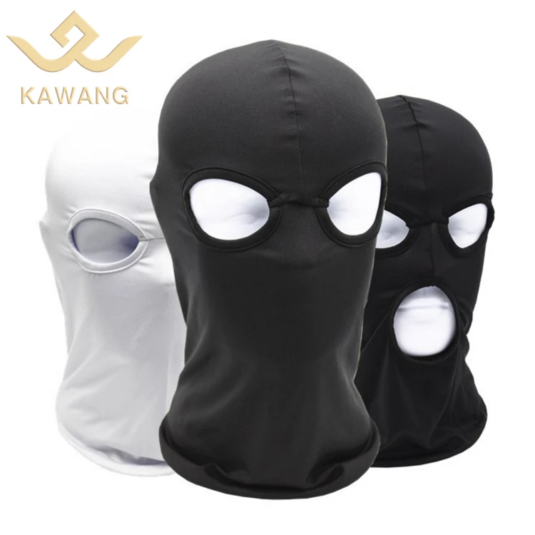 
Cycling headwear military 3 holes knitted lycra ski cap mask balaclava 