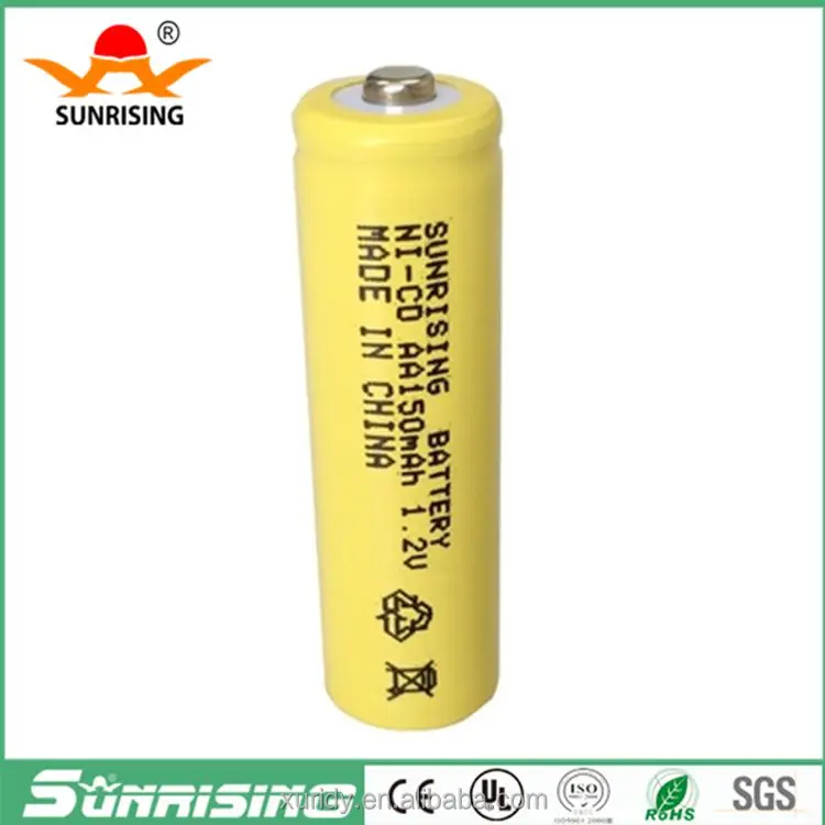 NI-CD AA 150mah 1.2V rechargeable battery