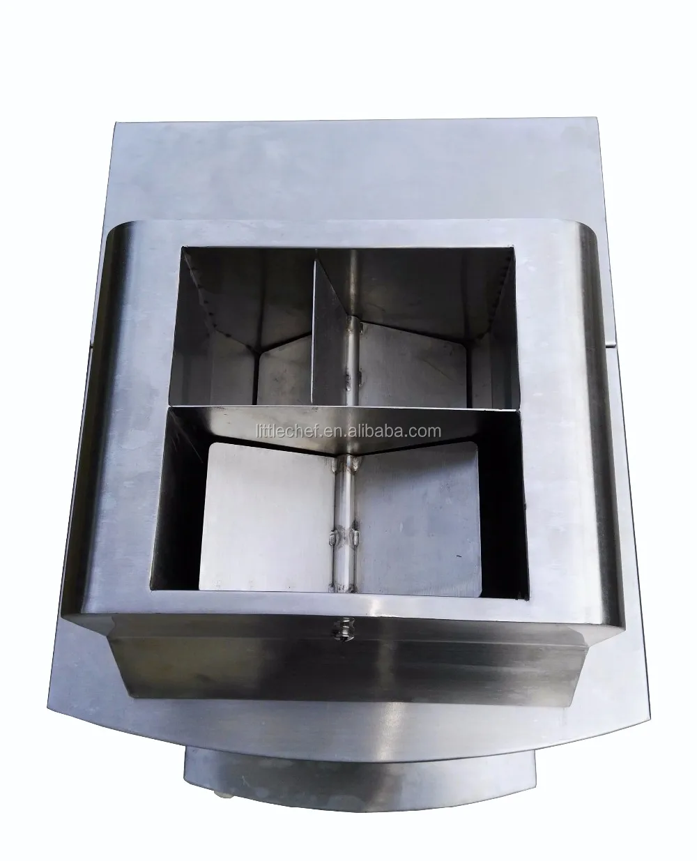 NSF Comercial desktop fresh meat cutter with stainless steel blades