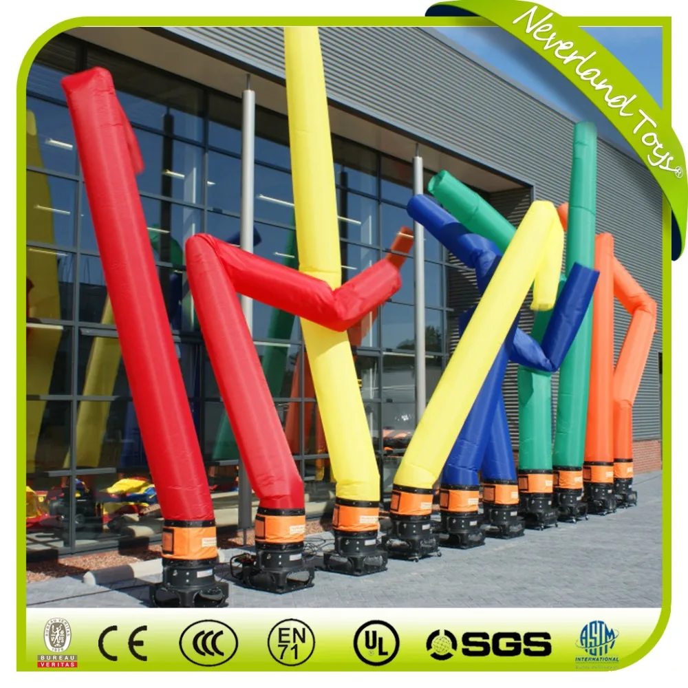 
Best Price Advertising Mini Sky Dancer Dancing Man Blower Inflatable Rainbow Air Dancer Costume 