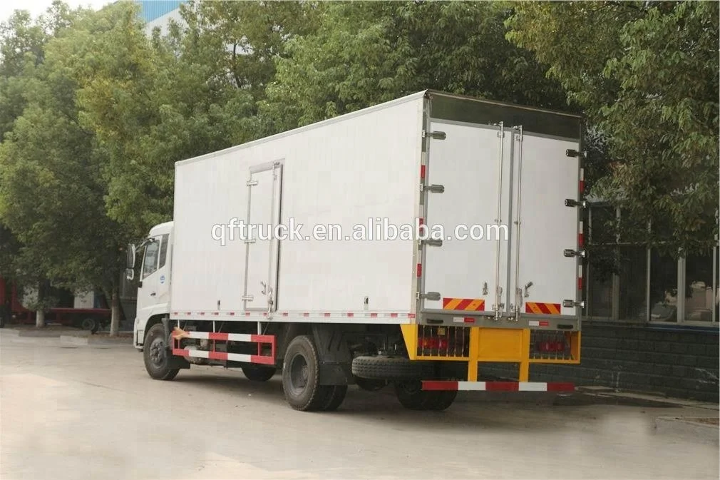 Dongfeng 4x2 Meat Transport Refrigerated Truck Body/Meat Hook Refrigerator Truck/Frozen Transportation Lorry