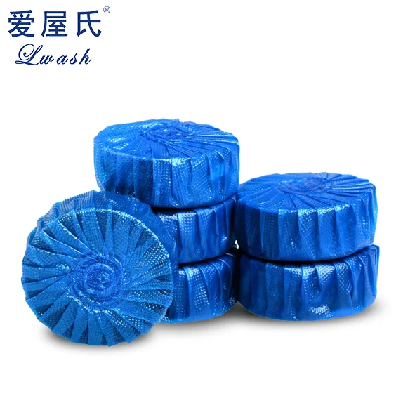 50g toilet bowl cleaner/blue or white tablet
