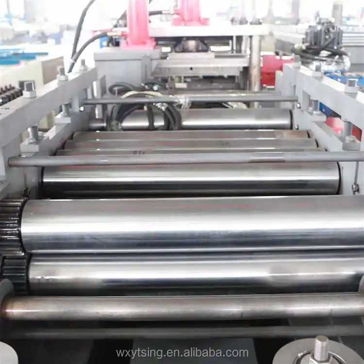 Hot-Sale  CZ Purlin Roll Forming Making Machine with gearbox driving