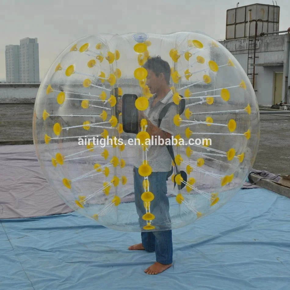 PVC Inflatable Body Ball FOOTBALL BUBBLE BALLS