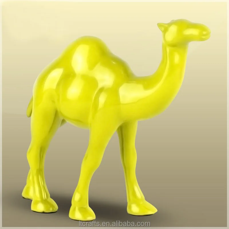 Custom decorative resin small camel figurines