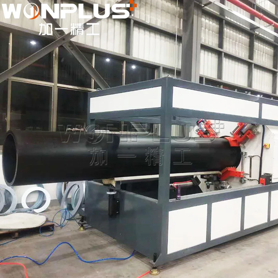 Hdpe tube extrusion line hdpe tube extruder hdpe pipe production machine