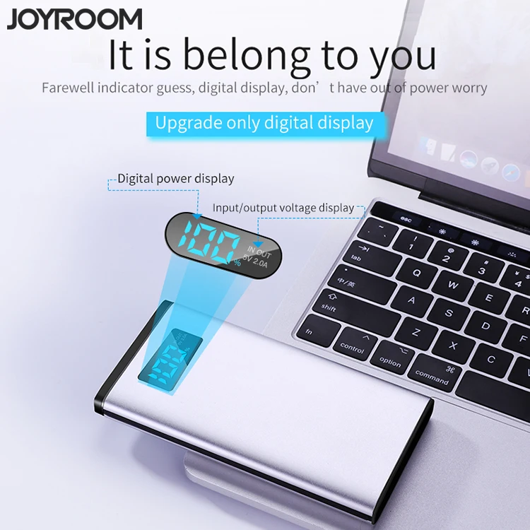 
Joyroom Led Large Capacity Power Bank 20000 Mah 