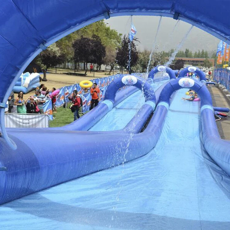 1000 ft Inflatable slide the city water slip n slide rentals