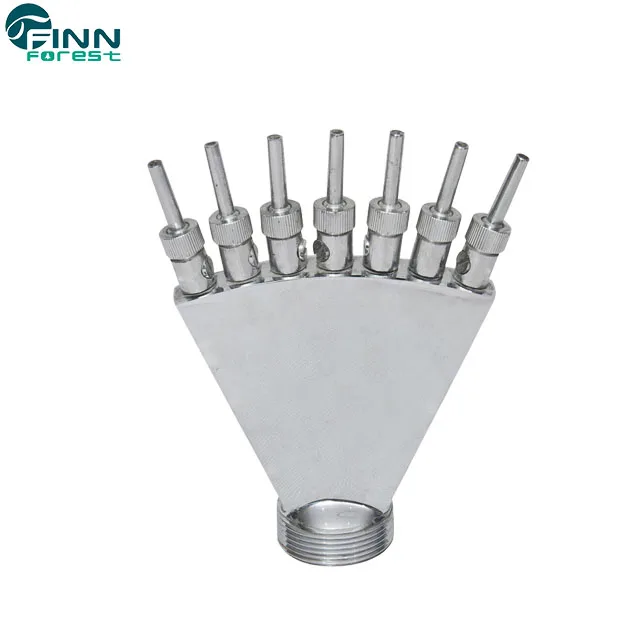 Палец струи фонтана насадка из нержавеющей стали Фонтан Глава