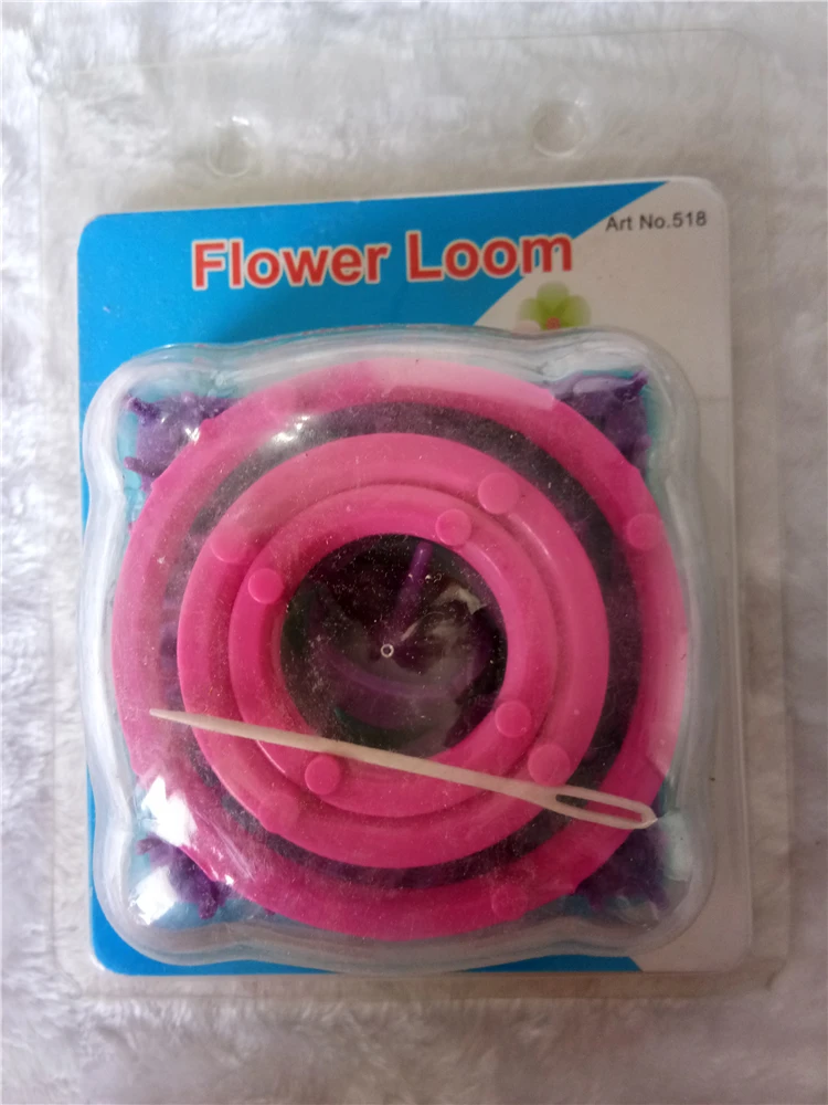 mini round hand pom pom maker for ball weaving diy knitting loom