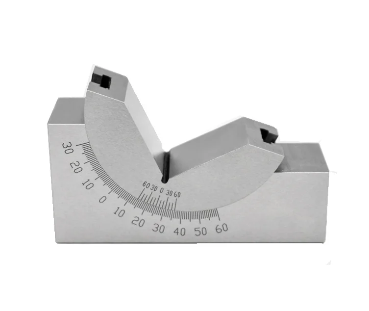 Adjustable Angle Gauge V Block 0 to 90 Degree Adjustable Micro Gauges Measuring Tools For Grinder Milling Machine