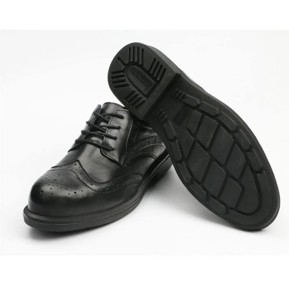 high quality first layer leather low cut steel toe office work footwear safety shoes manufacturer