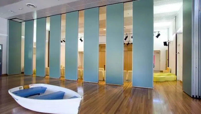 Nigeria Ballroom soundproof foldable wall Kenya hotel acoustic movable wall partition from Foshan factory
