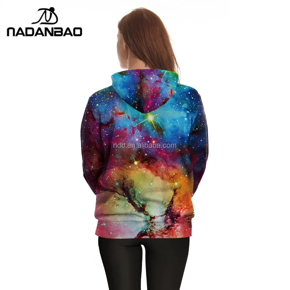 NADANBAO Brand New Style New Trendy Hoodies Sweatshirts Printed Men Hoodies Space Galaxy 3D Pullover Hooded Causal Hoodies Lined