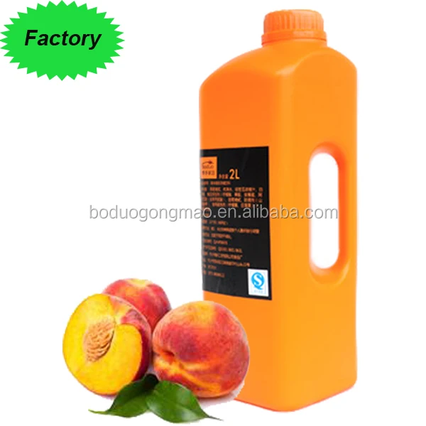 High quality Concentration of fruit syrup Concentrated Honey peach Juice