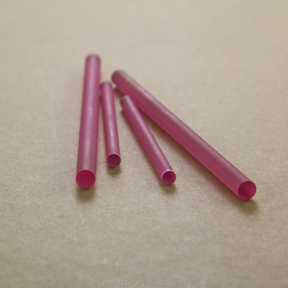 Laser crystal Erbium-Doped YAG rod used in laser skin